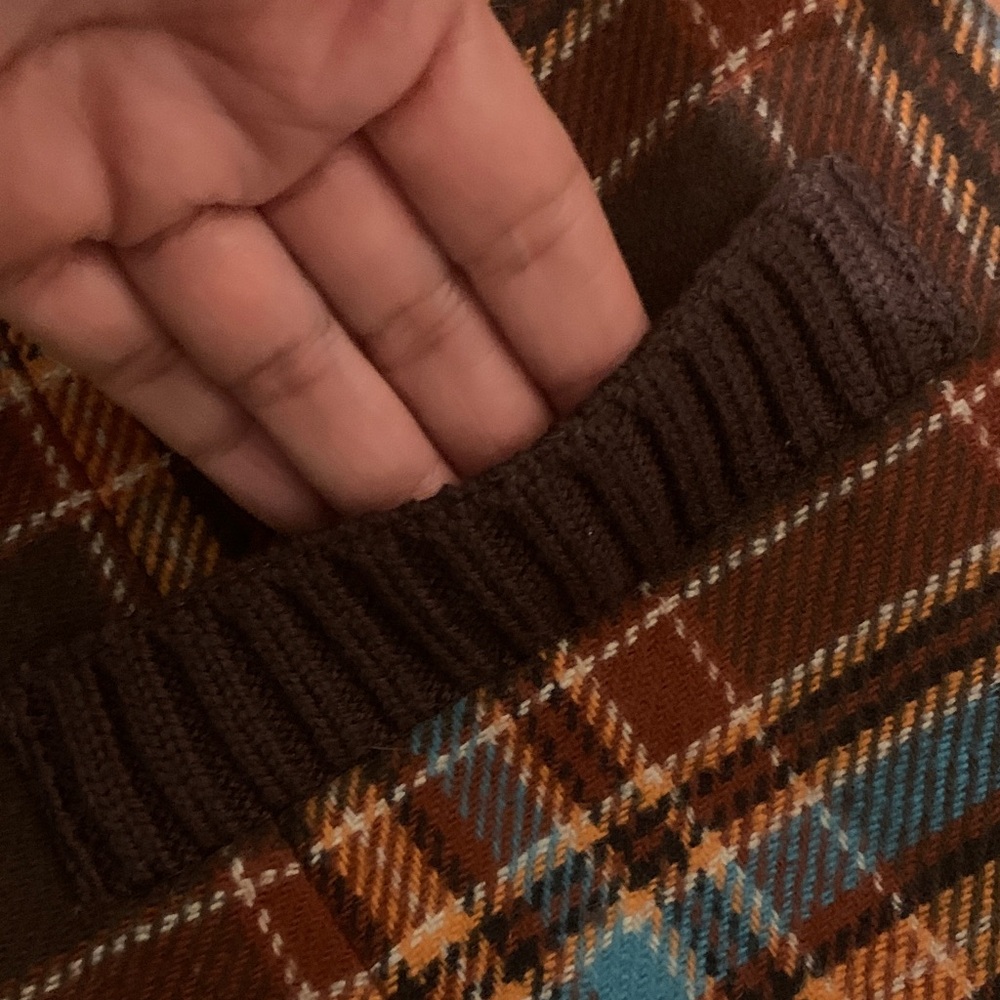 Pendleton Multicolor Plaid Jacket with Dark Sleev… - image 8